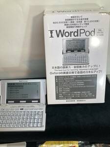  higashi . thing production GLOBAL TALKER Word Pod GT-5200 Japanese English computerized dictionary WORD POD GT-5200