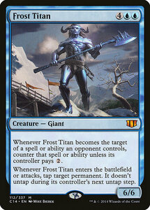 MTG ■青/英語版■ 《霜のタイタン/Frost Titan》統率者2014 C14