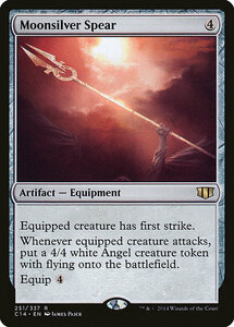 Mtg ■ NO/English Version ■ "Moon Silver Spear" Commander 2014 C14