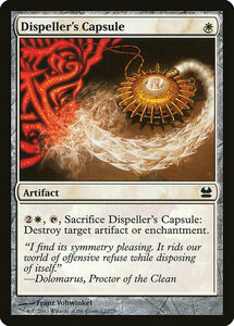 MTG ■白/英語版■ 《祓い士の薬包/Dispeller's Capsule》★FOIL★ モダンマスターズ MM1