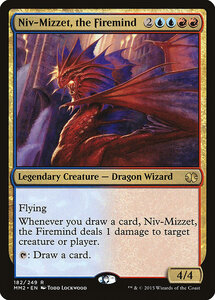 MTG ■金/英語版■ 《火想者ニヴ＝ミゼット/Niv-Mizzet, the Firemind》モダンマスターズ2015 MM2