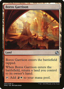 MTG ■土地/英語版■ 《ボロスの駐屯地/Boros Garrison》モダンマスターズ2015 MM2