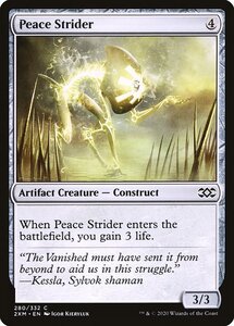 MTG ■無/英語版■ 《平和の徘徊者/Peace Strider》ダブルマスターズ 2XM