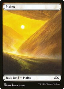 MTG ■土地/英語版■ 《平地/Plains》ダブルマスターズ 2XM