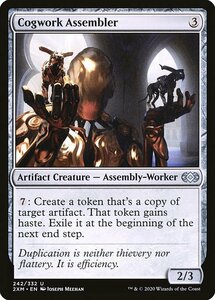 MTG ■無/英語版■ 《歯車組立工/Cogwork Assembler》★FOIL★ ダブルマスターズ 2XM