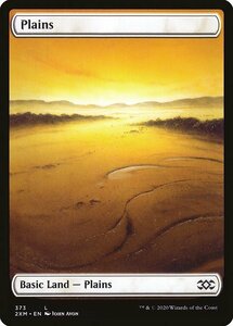 MTG ■土地/英語版■ 《平地/Plains》ダブルマスターズ 2XM