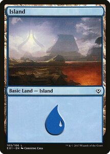 MTG ■土地/英語版■《島/Island》Archenemy:Nicol Bolas E01