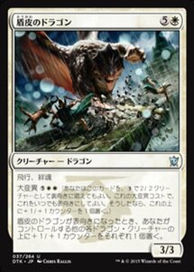 MTG ■白/日本語版■《盾皮のドラゴン/Shieldhide Dragon》タルキール龍紀伝 DTK