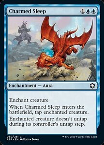 MTG ■青/英語版■ 《魔法の眠り/Charmed Sleep》フォーゴトン・レルム探訪　AFR