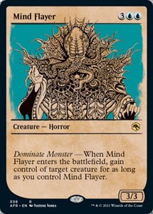 MTG ■青/英語版■ 《マインド・フレイヤー/Mind Flayer》▲ショーケース▲フォーゴトン・レルム探訪　AFR