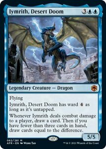 MTG ■青/英語版■ 《砂漠滅ぼし、イムリス/Iymrith, Desert Doom》フォーゴトン・レルム探訪　AFR