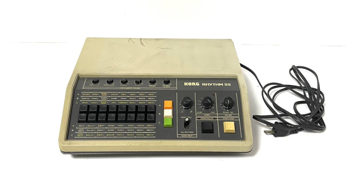 オープニング大セール】 KR-55 KR-55 KORG Pro リズムマシーン + VOX
