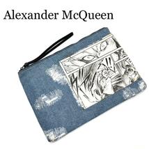 『Alexander McQueen』アレキサンダーマックィーン クラッチバック_画像1