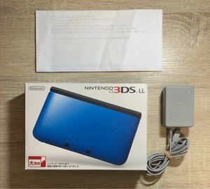ニンテンドー3DS LL 偽トロ キャプチャ Nintendo 任天堂 ブルーブラック 極美品 1000円スタート 動作確認済み 訳あり品