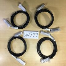 (041977) HOTRON DP V1.2 cable E246588 DisplayPort cable AWM VW-1 80℃ 30V 4本セット_画像1