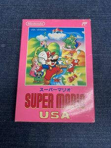 送料無料♪ スーパーマリオUSA ファミコンソフト 端子メンテナンス済 動作品　同梱可能　FC