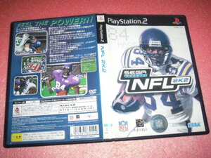  中古 PS2 NFL 2k2 動作保証 同梱可