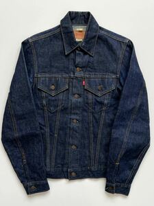 極上★70s LEVI'S 71205 ロング丈 ビッグE 直後 デニムジャケット 34 ヴィンテージ ビンテージ リーバイス ジージャン 4th 70505 LEVIS USA