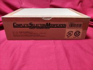 ★送料無料・輸送箱未開封★COMPLETE SELECTION MODIFICATION DECADRIVER CSMディケイドライバー #コンプリートセレクション #バンダイ