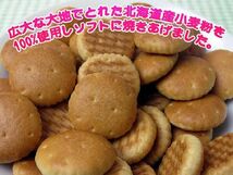 北海道ビスケット 3袋【坂ビスケットなつかしのレトロ菓子】坂栄養食品 北海道産小麦使用!! 北道産小麦粉100%使用 ソフトビスケット_画像2