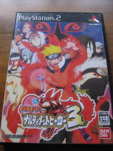 PS2 NARUTO ナルティメットヒーロー 3