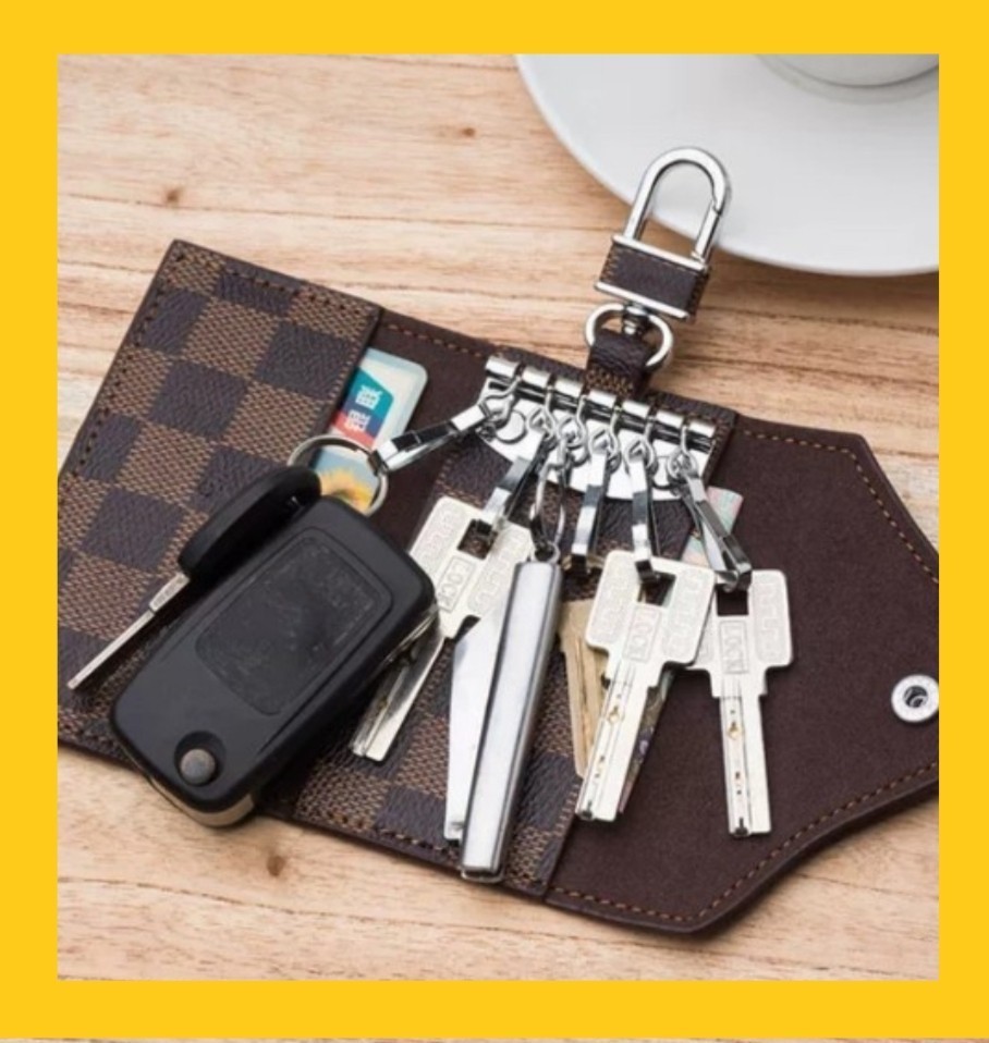 新品】LOEWE キーケース カードケース イエロー x オリーブ | www