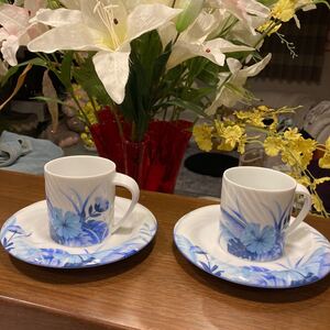 カップ&ソーサー ティーカップ コーヒーカップ ハイビスカス セット