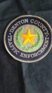 ★　ワッペン　DENTON COUNTY ★