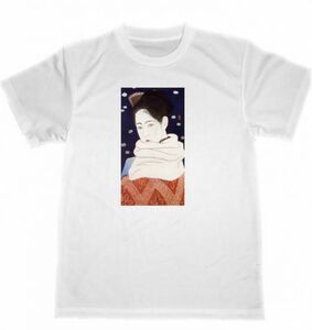 小早川清　瞳　ドライ　Tシャツ　版画　名画　日本画　美人画　グッズ