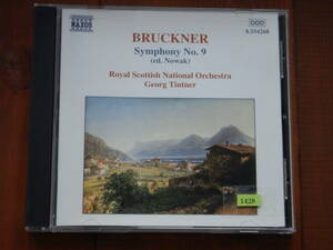 1428◆BRUCKNER Symphony No.9 in D minor 輸入盤 ブルックナー 交響曲第9番ニ短調（ノヴァーク版）