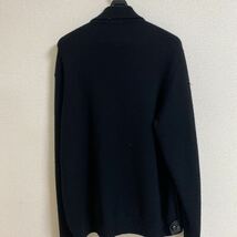 17AW ニットコンビレザーボタンジャケット(Leather Front Polo Sweater) シュプリーム レザージャケット ニット　supreme _画像2