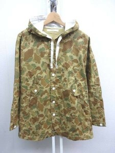 KZ158★efiLevol CAMO Hooded Jacket★F★エフィレボル カモ フードジャケット 迷彩