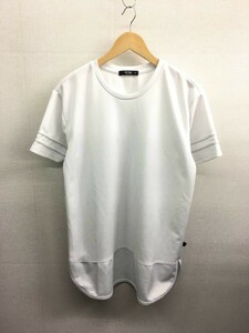 KZ1167★EPTM ロング丈Tシャツ★M★白 エピトミ USA製