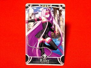 Fate/Grand Order FGO アーケードキラカードトレカ riderメドゥーサ