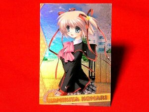 リトルバスターズLittle Busters!リトバス非売品キラカードトレカ　神北小毬　BOXInsert