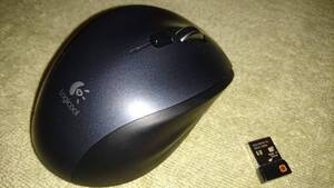【良品】Logicool M705t ワイヤレスマウス ロジクール 8ボタン マラソンマウス