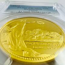 【最高鑑定】2013年 スイス ルツェルン 射撃祭 嘆きのライオン 500フラン 金貨 PCGS PR70DCAM 発行枚数150枚 モダンコイン アンティーク_画像8