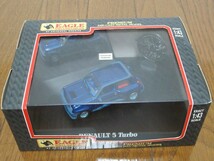 1/43　RENAULT　5　Turbo　ルノー　サンク　ターボ　京商/EAGLE製【管理：1020】_画像5