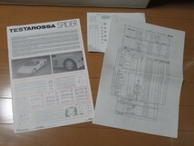 1/8　Ferrari　TESTAROSSA　SPIDER　フェラーリ　テスタロッサスパイダー　POCHER/ポケール製　大型組立キット【管理：2001】_画像9