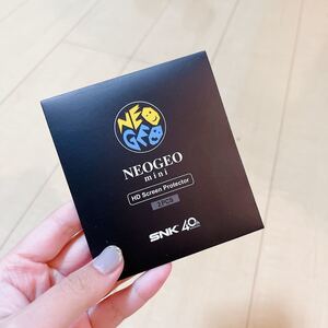 NEOGEO mini HD 保護フィルム スクリーンプロテクター (2個入り) 新品 新品 未使用 ネオジオミニ ネオジオ
