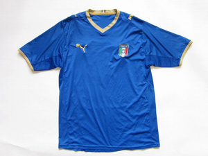 PUMA プーマ 2008年 イタリア代表 トッティ#10 ホーム レプリカユニフォーム【メンズM程度】サッカー D139-01-0071