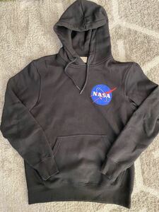 NASA ナサ パーカー H&M US XS 黒