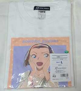 新品 鈴木園子 Ani-Art Tシャツ vol.3 ホワイト メンズ　Lサイズ 「名探偵コナン」 レディース メンズ ユニセックス Ｌ　LL