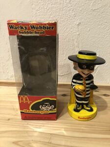 レア！FUNKO WACKY WOBBLER ハンバーグラー　マクドナルド　バブルヘッド　コレクション　アンティーク　首振り人形