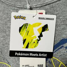 UNIQLO(ユニクロ) - Pokemon Meets Artist ポケモン ミーツ アーティスト スウェットシャツ ピカチュウ Pikachu (新品タグき未着用品)_画像9