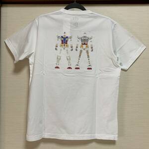 UNIQLO(ユニクロ) - ＭEN 機動戦士 ガンダム 40周年記念 UT（グラフィック Tシャツ） 未使用・Lサイズ・ホワイト 人気完売・販売終了品