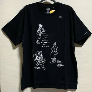 UNIQLO(ユニクロ) - MEN ジェイソン・ポラン UT グラフィック Tシャツ 半袖 レギュラーフィット 黒色 XXLサイズ 未使用 完売品