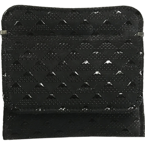  seal . folded wallet seal . shop Uehara . 7 INDEN-YA...No.2802 change purse . black ground black lacquer 