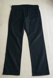 ★Wrangler ラングラー ブラック　デニムパンツ size34 W0383 美品