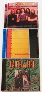 【送料無料】アース＆ファイアー3CD[THE SINGLES]+1st[ファースト/ Earth and Fire] +2nd＆3rd[SONG OF THE MARCHING CHILDREN / ATLANTIS]